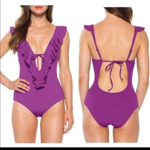 Becca one piece swim